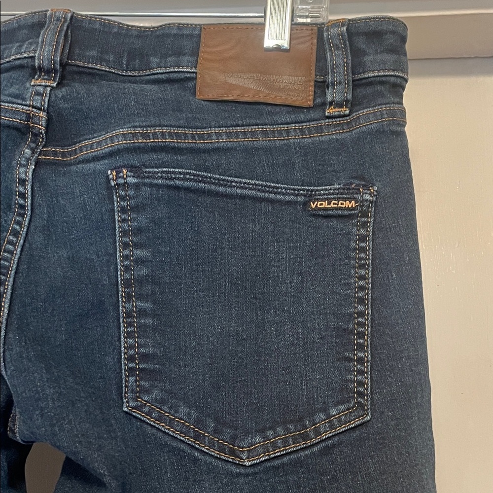 Volcom Slim Straight Denim Jeans 34